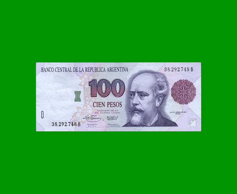 PESOS CONVERTIBLES 1er DISEÑO $100,00, BOT 3078 AÑO 1995, ESTADO MUY BUENO- .-