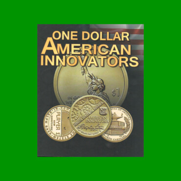 ÁLBUM VACIO PARA MONEDAS DE EEUU, ONE DOLLAR AMERICAN INNOVATORS NUEVO.-
