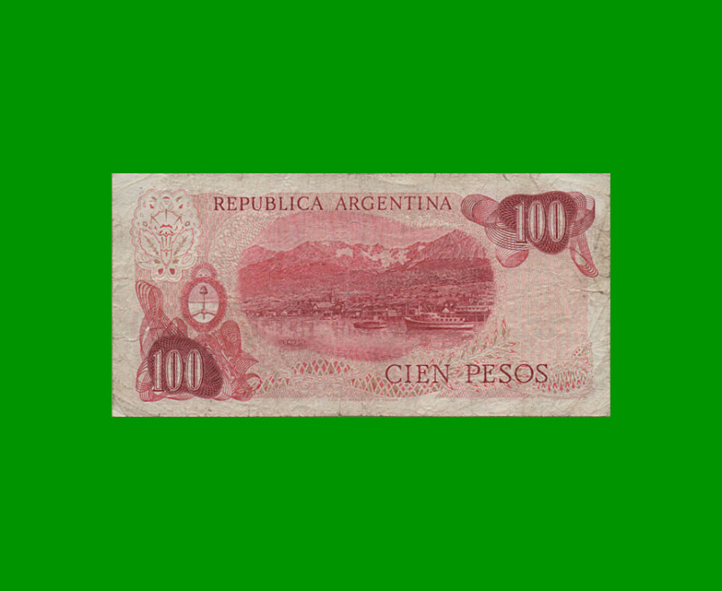 PESOS LEY 18.188 $50,00, BOT 2389, AÑO 1972, ESTADO BUENO.- - Imagen 2