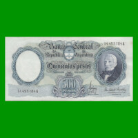 MONEDA NACIONAL $500,00, BOT 2118, AÑO 1966, ESTADO MUY BUENO+ .-
