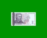 BILLETE DE BULGARIA 2 LEV, PICK 115b,AÑO 2005, ESTADO SIN CIRCULAR .-