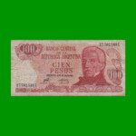 PESOS LEY 18.188 $100,00, BOT 2402, AÑO 1976, ESTADO BUENO .-