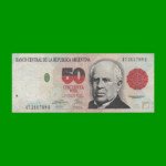 PESOS CONVERTIBLES 1er DISEÑO $50,00, BOT 3069, AÑO 1996, ESTADO MUY BUENO.-