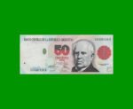 PESOS CONVERTIBLES 1er DISEÑO $50,00, BOT 3069, AÑO 1996, ESTADO EXCELENTE.-