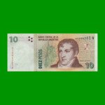 PESOS CONVERTIBLES 2do DISEÑO $10,00, BOT 3442, AÑO 2014, ESTADO EXCELENTE.-