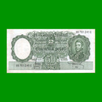 MONEDA NACIONAL $50,00, BOT 2021, AÑO 1967, ESTADO EXCELENTE.-