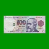PESOS CONVERTIBLES 1er DISEÑO $100,00, BOT 3080 AÑO 1996, ESTADO EXCELENTE .-