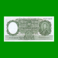 MONEDA NACIONAL $50,00, BOT 2010, AÑO 1963, ESTADO EXCELENTE.-