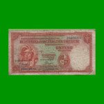 BILLETE DE URUGUAY $1,00, PICK 28c, ESTADO BUENO.-