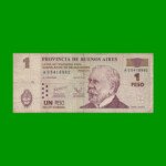 BONO DE BUENOS AIRES 1 PESP, EC 211, AÑO 2001, ESTADO BUENO.-