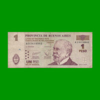 BONO DE BUENOS AIRES 1 PESP, EC 211, AÑO 2001, ESTADO BUENO.-