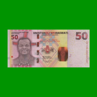 BILLETE DE ESWATINI 50 EMALANGENI, PICK 46, AÑO 2024 ESTADO SIN CIRCULAR.-