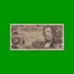 BILLETE DE AUSTRIA 20 SCHILLING, PICK 142, AÑO 1967, ESTADO MUY BUENO- .-