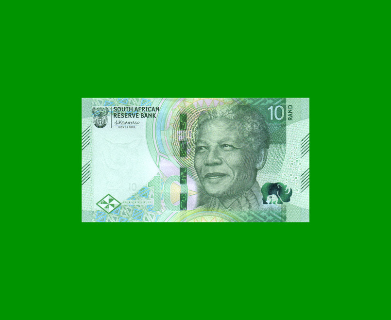 BILLETE DE SUDAFRICA 10 RAND, PICK 148a, ESTADO SIN CIRCULAR.- - Imagen 2