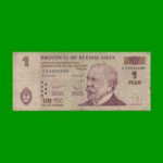 BONO DE BUENOS AIRES 1 PESP, EC 211, AÑO 2001, ESTADO BUENO.-