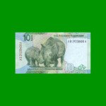 BILLETE DE SUDAFRICA 10 RAND, PICK 148a, ESTADO SIN CIRCULAR.-