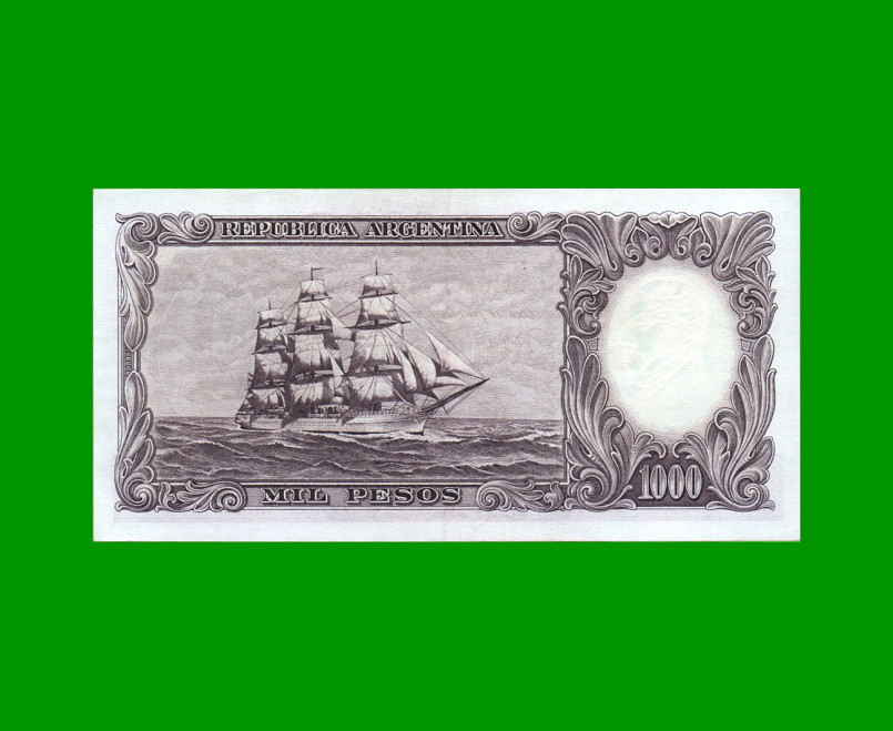 MONEDA NACIONAL $1.000,00, BOT 2156, AÑO 1942, ESTADO EXCELENTE.- - Imagen 2