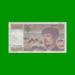 BILLETE DE FRANCIA 20 FRANCOS, PICK 151a, AÑO 1982, ESTADO  BUENO.-