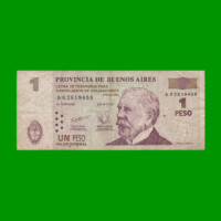 BONO DE BUENOS AIRES 1 PESP, EC 211, AÑO 2001, ESTADO BUENO.-