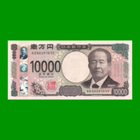 BILLETE DE JAPON 10.000 YEN, PICK 109, AÑO 2024, ESTADO SIN CIRCULAR.-