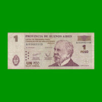 BONO DE BUENOS AIRES 1 PESP, EC 211, AÑO 2001, ESTADO BUENO.-