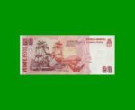 PESOS CONVERTIBLES 2do DISEÑO $20,00, BOT 3506, AÑO 2001, ESTADO SIN CIRCULAR.- - Imagen 2