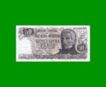 PESOS LEY 18.188 $50,00, BOT 2369, AÑO 1974, ESTADO MUY BUENO- .-