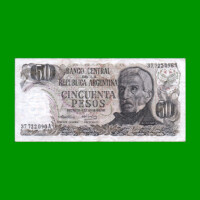 PESOS LEY 18.188 $50,00, BOT 2369, AÑO 1974, ESTADO MUY BUENO- .-