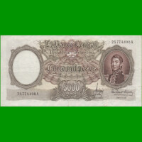 MONEDA NACIONAL $5.000,00, BOT 2176, AÑO 1965, ESTADO EXCELENTE- .-