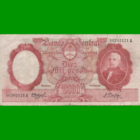 MONEDA NACIONAL $10.000,00, BOT 2185, AÑO 1961, ESTADO MUY BUENO- .-