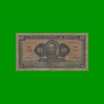 BILLETE DE BOLIVIA 10 BOLIVIANOS, PICK 130, AÑO 1928, ESTADO BUENO .-