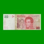 PESOS CONVERTIBLES 2do DISEÑO $20,00, BOT 3529, AÑO 2018, ESTADO EXCELENTE+ .-