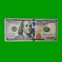 REPOSICION BILLETE DE EEUU 100,00 DOLARES, SELLO VERDE, PICK 536, ESTADO EXCELENTE.-