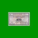 BONO DE CORDOBA $ 50,00, EC 268, AÑO 1995, SERIE A, ESTADO MUY BUENO .-