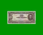 BILLETE DE BOLIVIA 20 BOLIVIANOS, PICK 140a, AÑO 1945, ESTADO EXCELENTE+ .-