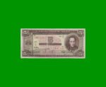 BILLETE DE BOLIVIA 5 BOLIVIANOS, PICK 138a, AÑO 1945, ESTADO MUY BUENO+ .-