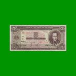 BILLETE DE BOLIVIA 5 BOLIVIANOS, PICK 138a, AÑO 1945, ESTADO MUY BUENO+ .-