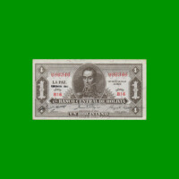 BILLETE DE BOLIVIA 1 BOLIVIANO, PICK 128e, AÑO 1928, ESTADO SIN CIRCULAR.-