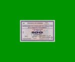BONO DE CORDOBA $ 100,00, EC 271, AÑO 1995, SERIE A, ESTADO EXCELENTE.-