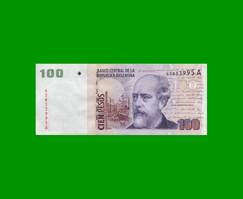 PESOS CONVERTIBLES 2do DISEÑO $100,00, BOT 3702, AÑO 2000, ESTADO EXCELENTE- .-