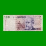 PESOS CONVERTIBLES 2do DISEÑO $100,00, BOT 3707, AÑO 2001, ESTADO MUY BUENO- .-