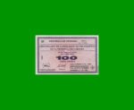 BONO DE CORDOBA $ 100,00, EC 272, AÑO 1996, SERIE B, ESTADO EXCELENTE.-
