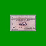 BONO DE CORDOBA $ 100,00, EC 272, AÑO 1996, SERIE B, ESTADO EXCELENTE.-