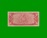 BILLETE DE CUBA $3,00 PICK 107a, AÑO 1986, ESTADO MUY BUENO-  .- - Imagen 2