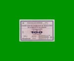 BONO DE CORDOBA $ 100,00, EC 272, AÑO 1996, SERIE B, ESTADO EXCELENTE+.-
