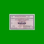 BONO DE CORDOBA $ 100,00, EC 272, AÑO 1996, SERIE B, ESTADO EXCELENTE+.-