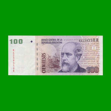 PESOS CONVERTIBLES 2do DISEÑO $100,00, BOT 3745, AÑO 2012, ESTADO EXCELENTE.-