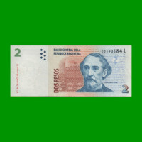 PESOS CONVERTIBLES 2do DISEÑO $2,00, BOT 3241, AÑO 2012, ESTADO MUY BUENO+.-