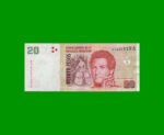 PESOS CONVERTIBLES 2do DISEÑO $20,00, BOT 3506, AÑO 2001, ESTADO MUY BUENO+.-