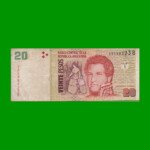 PESOS CONVERTIBLES 2do DISEÑO $20,00, BOT 3513, AÑO 2003, ESTADO BUENO.-